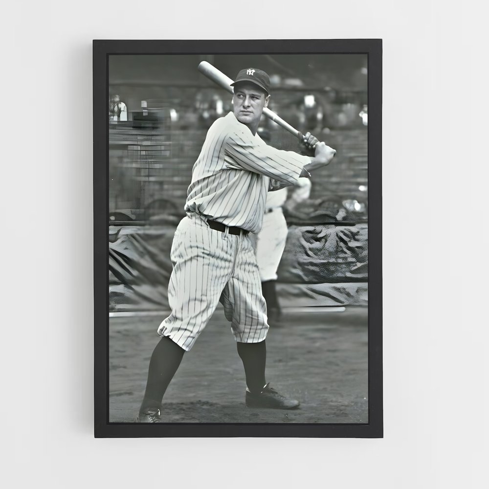 Poster L'Héritage de Lou – affiche Baseball (vue 2)